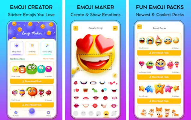 Sticker Emoji Maker WA Sticker android App screenshot 5